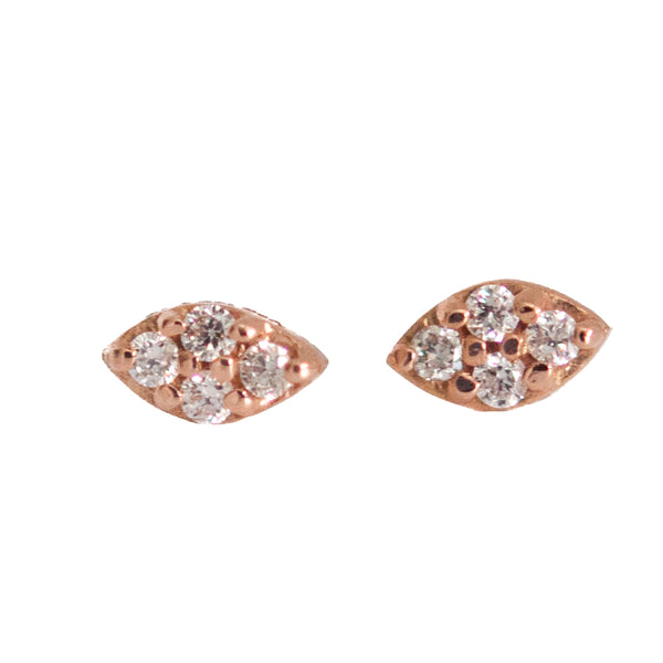 Diamond Stud Earrings – Vivien Frank Designs