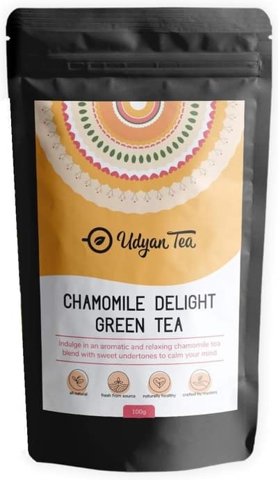 Udyan Tea Chamomile Delight Green Tea