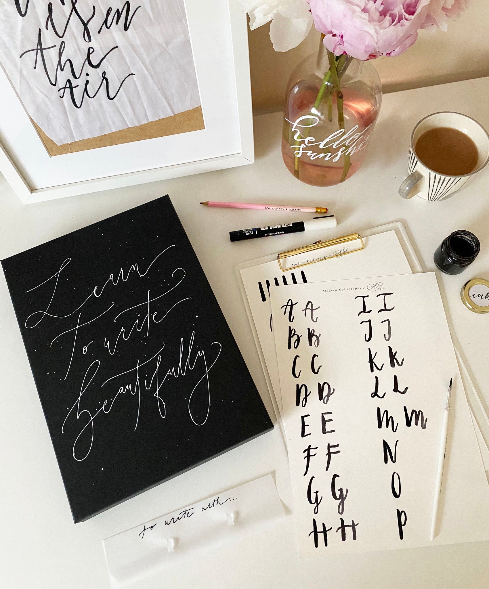 brush lettering online