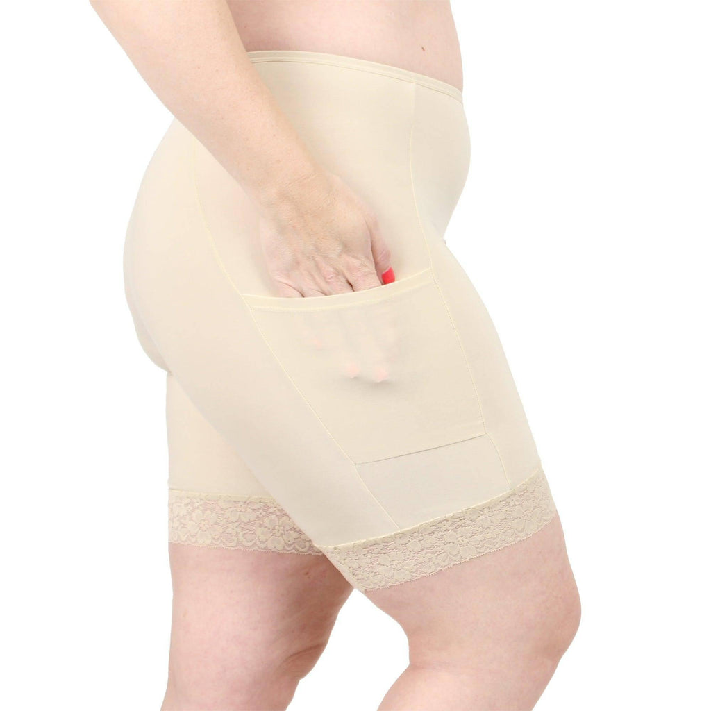 Slip Shorts for Under Dresses Anti Chafing Shapewear Short Thigh Slimmer  Panties