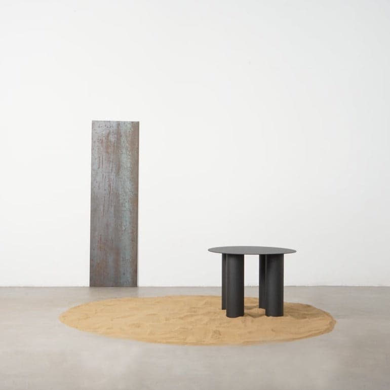 Black Mountain Furniture | Four Pillar Side Table