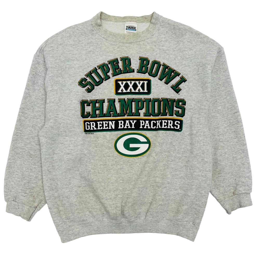 Vintage Green Bay Packers Crewneck Super Bowl Superbowl -   UK