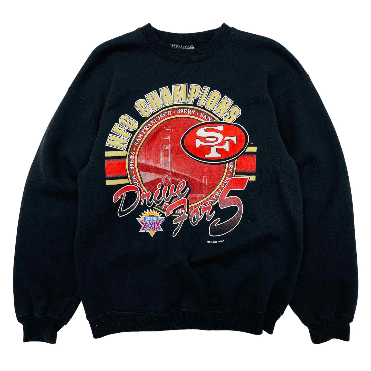 Vintage Champion San Francisco 49ers Crew Neck Sweatshirt