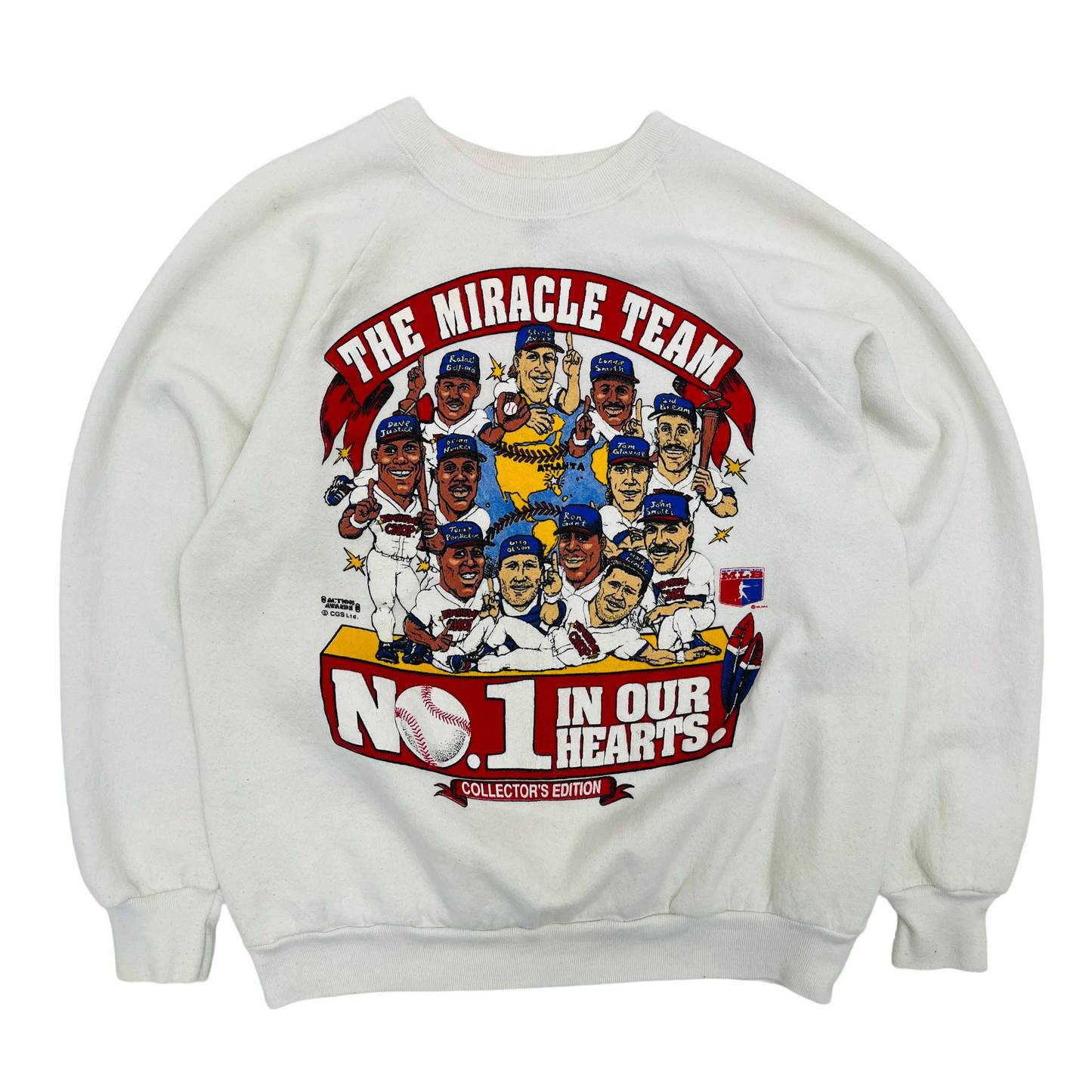 Mlb X Topps Cincinnati Reds Sweatshirt - Clgtee