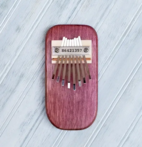 Purple Heart Thumb Piano by Mountain Melodies
