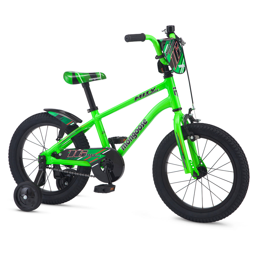 mongoose bike green