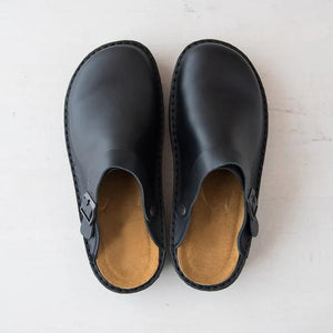 mens soft leather slippers