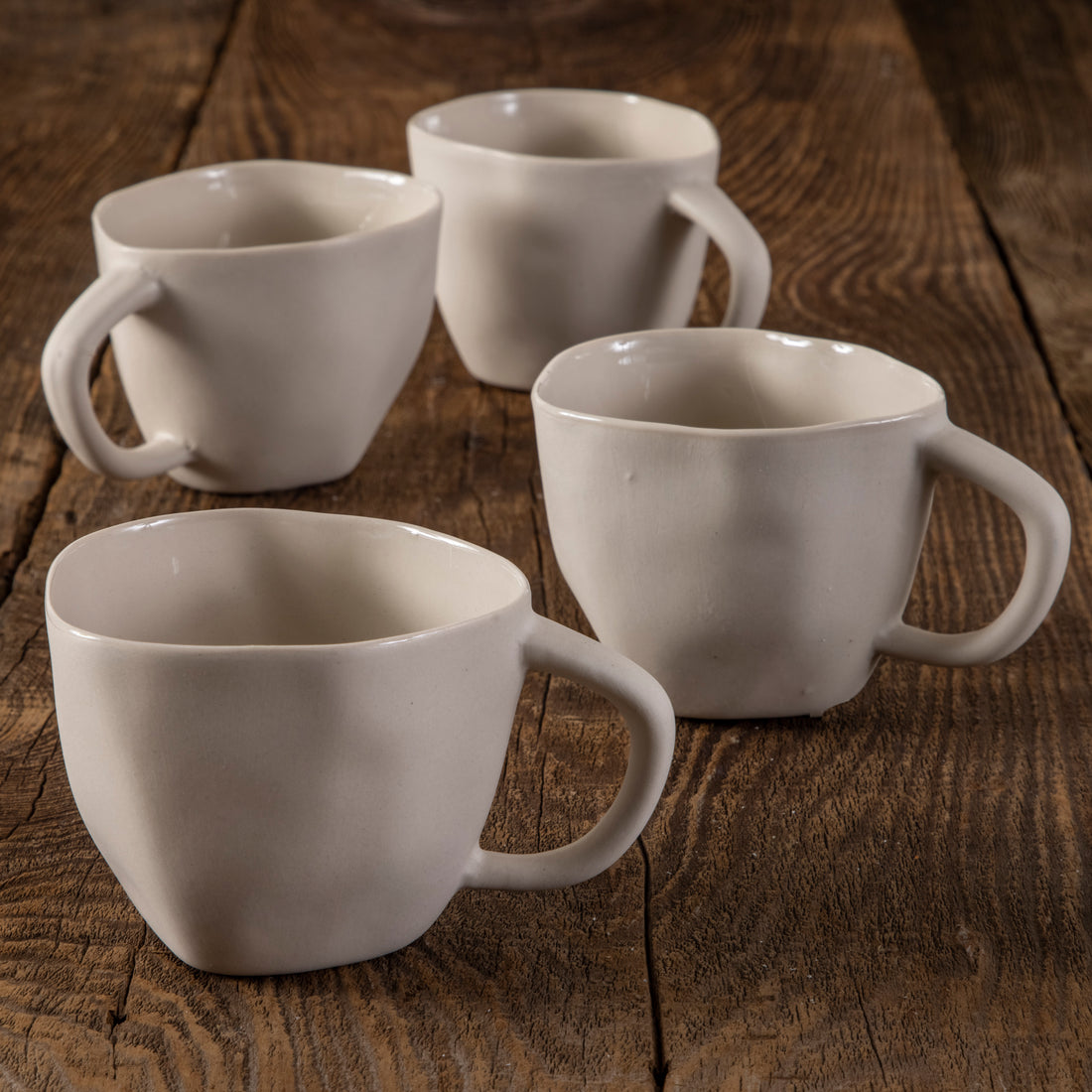 Tam Stoneware Cappuccino Cup, Sterling, Set of 4 – Be Home