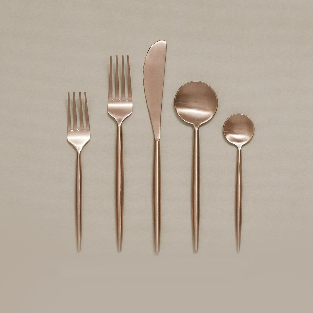 White & Gold Flatware Set – Be Home