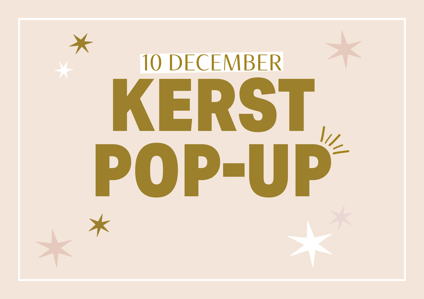 Pop up kerst