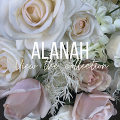 Everlasting artificial floral hire Alanah Collection Fairytale Events