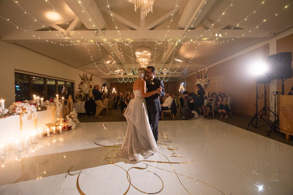 Fairy light installation wedding at Sergeants Mess by Fairytale Events