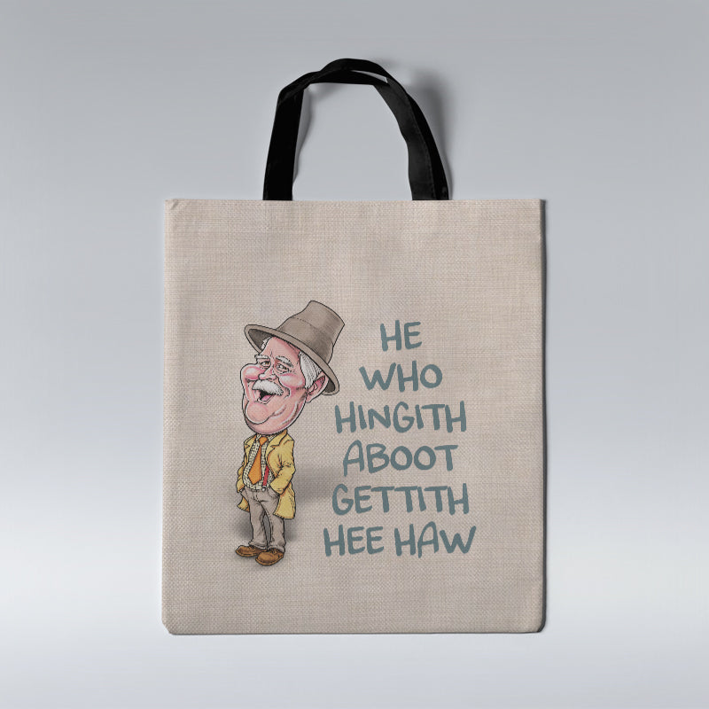 Oot fir the Messages - Jute Bag – pureminted