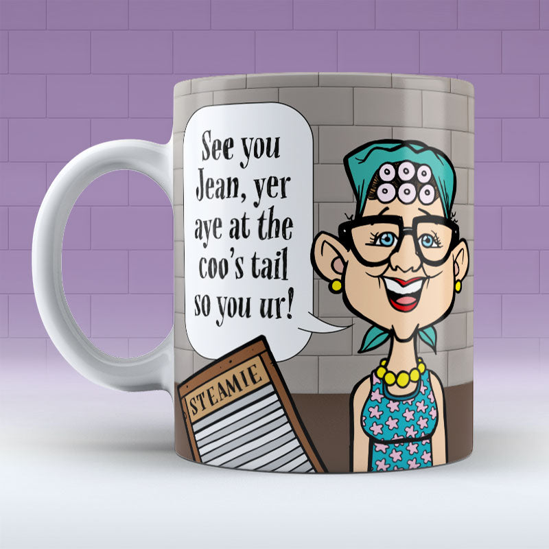 Ma Heid Buttons Up The Back - Mug – pureminted