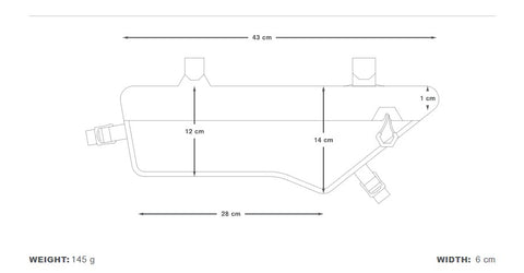 Apidura Frame Pack - 3 Liter