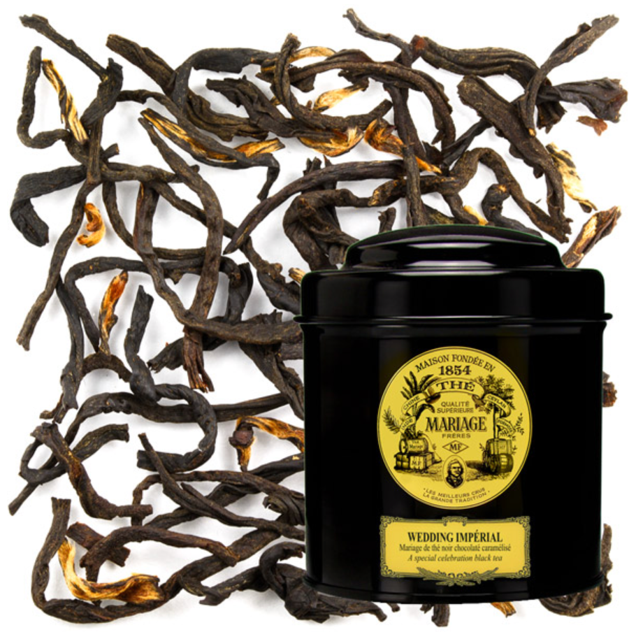 MARIAGE FRERES Earl Grey French Blue flavoured loose black tea - 100 g -  Bongenie Grieder