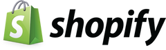 Shopify Logo - Click to begin Free Trial