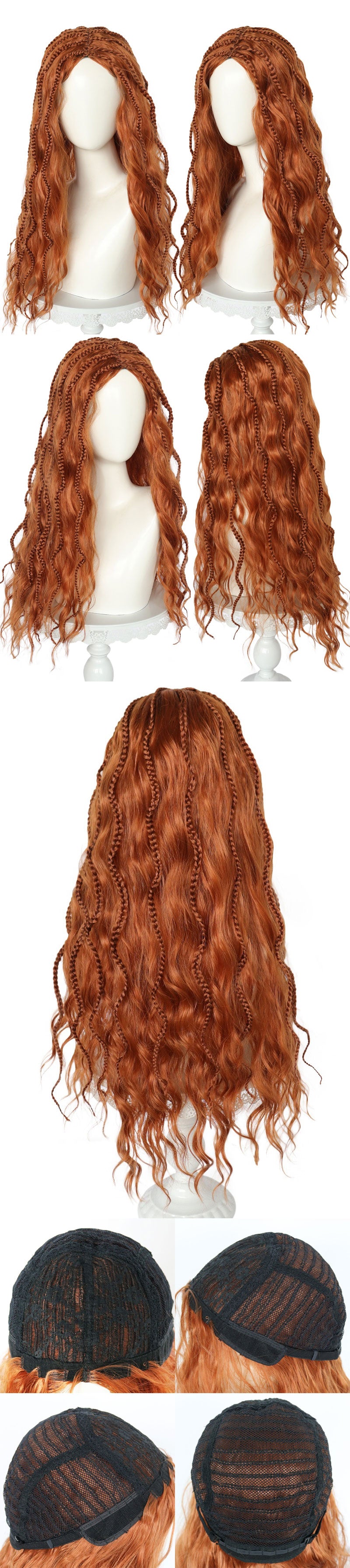 The Little Mermaid 2023 Ariel Cosplay Wig