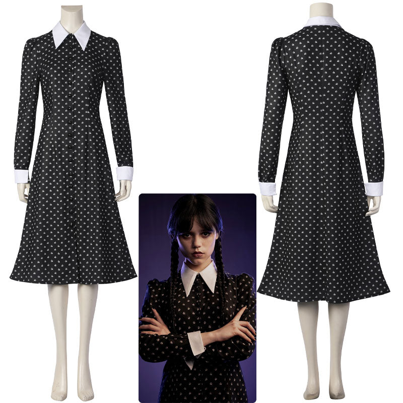 The Addams Family Wednesday Addams cosplay costumes