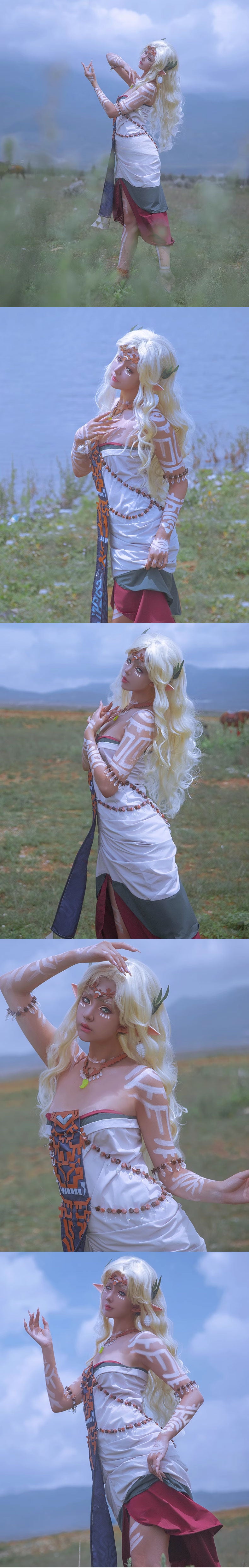 The Legend of Zelda: Tears of the Kingdom Queen Sonia Cosplay Costumes