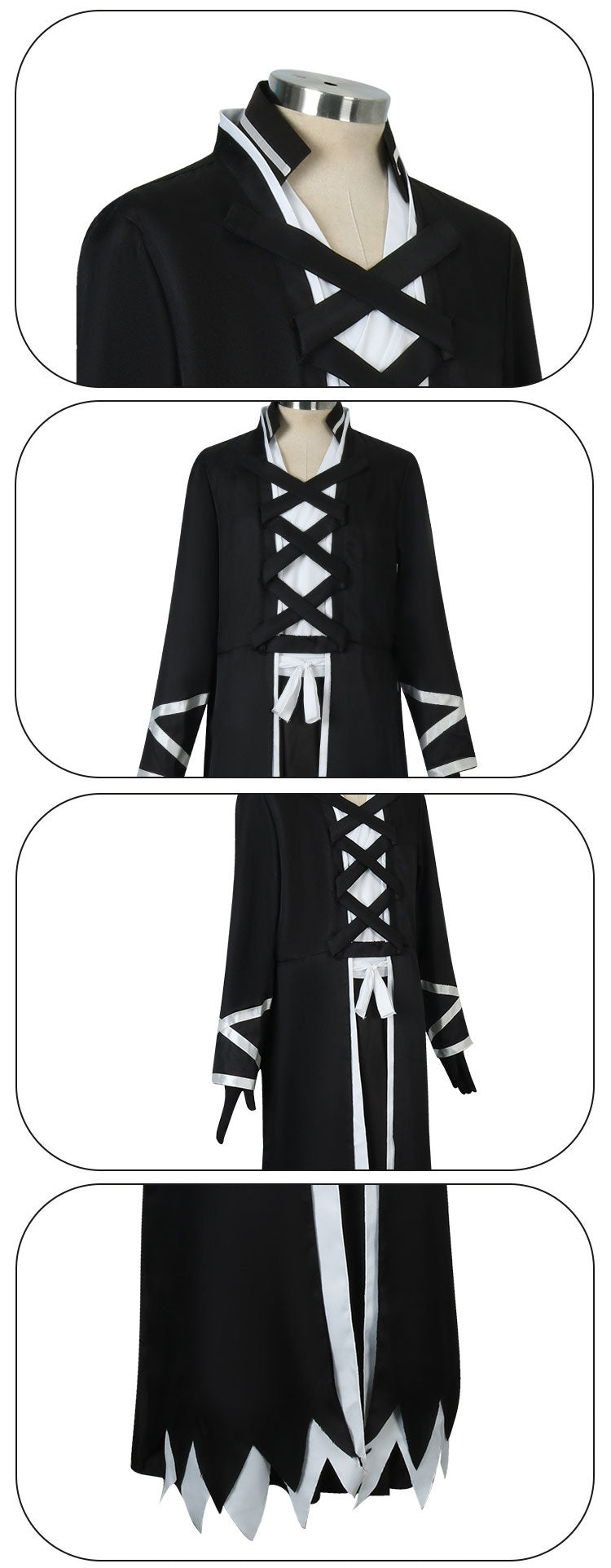 Anime Bleach Ichigo Fullbring New Bnakai Cosplay Costumes