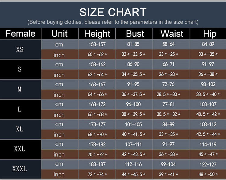 Size Table