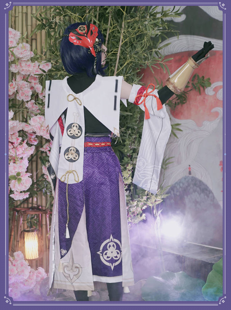 Game Genshin Impact Kujo Sara Fullset Cosplay Costume