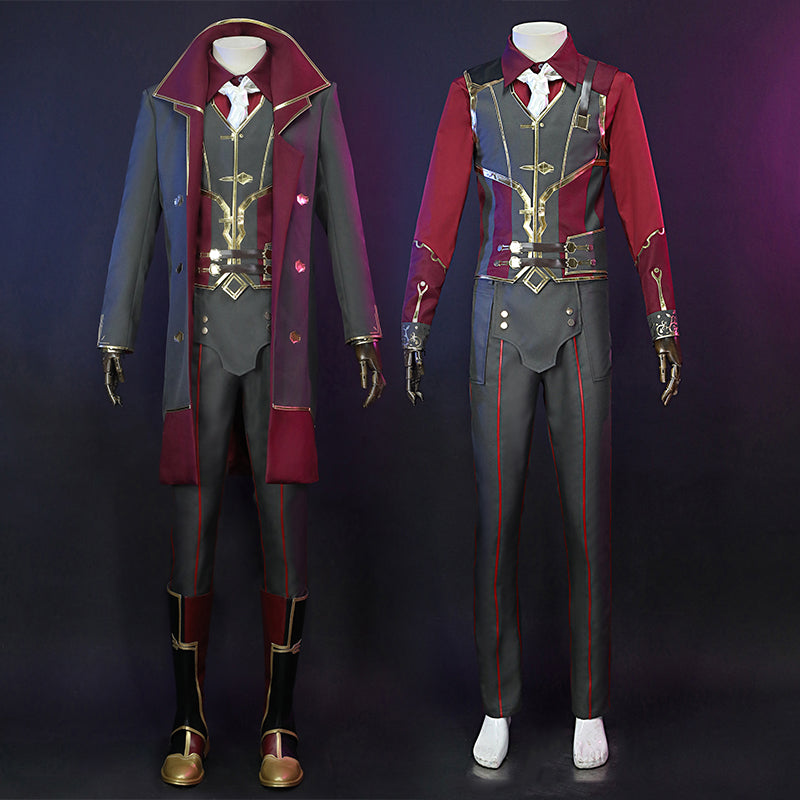 Game LOL Arcane Silco Fullset Cosplay Costumes