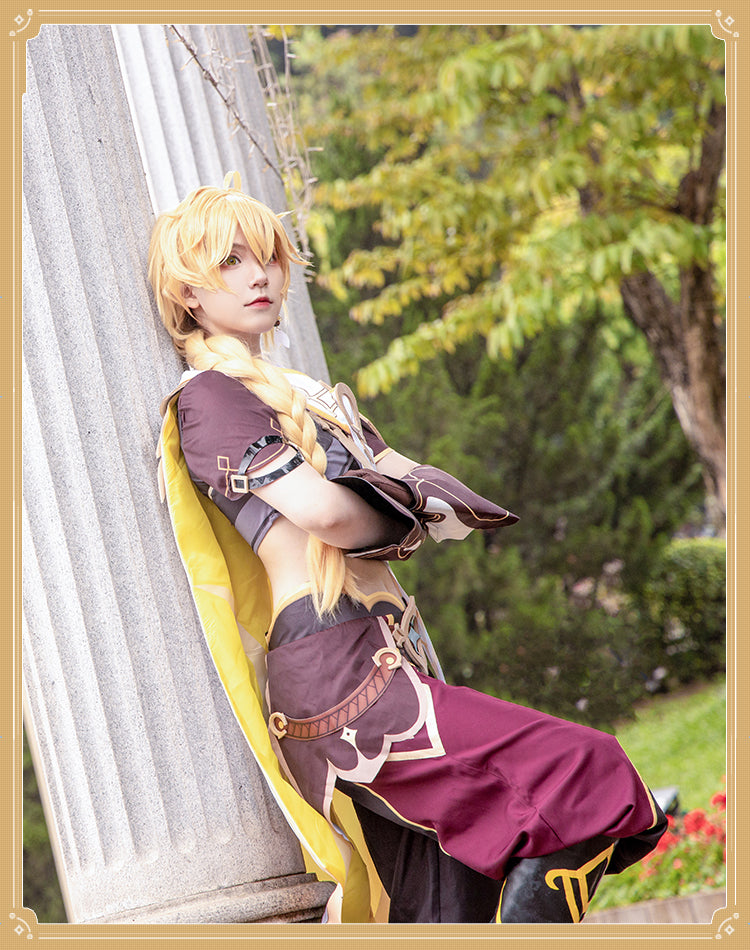 Genshin Impact Traveler Male Fullset Cosplay Costumes