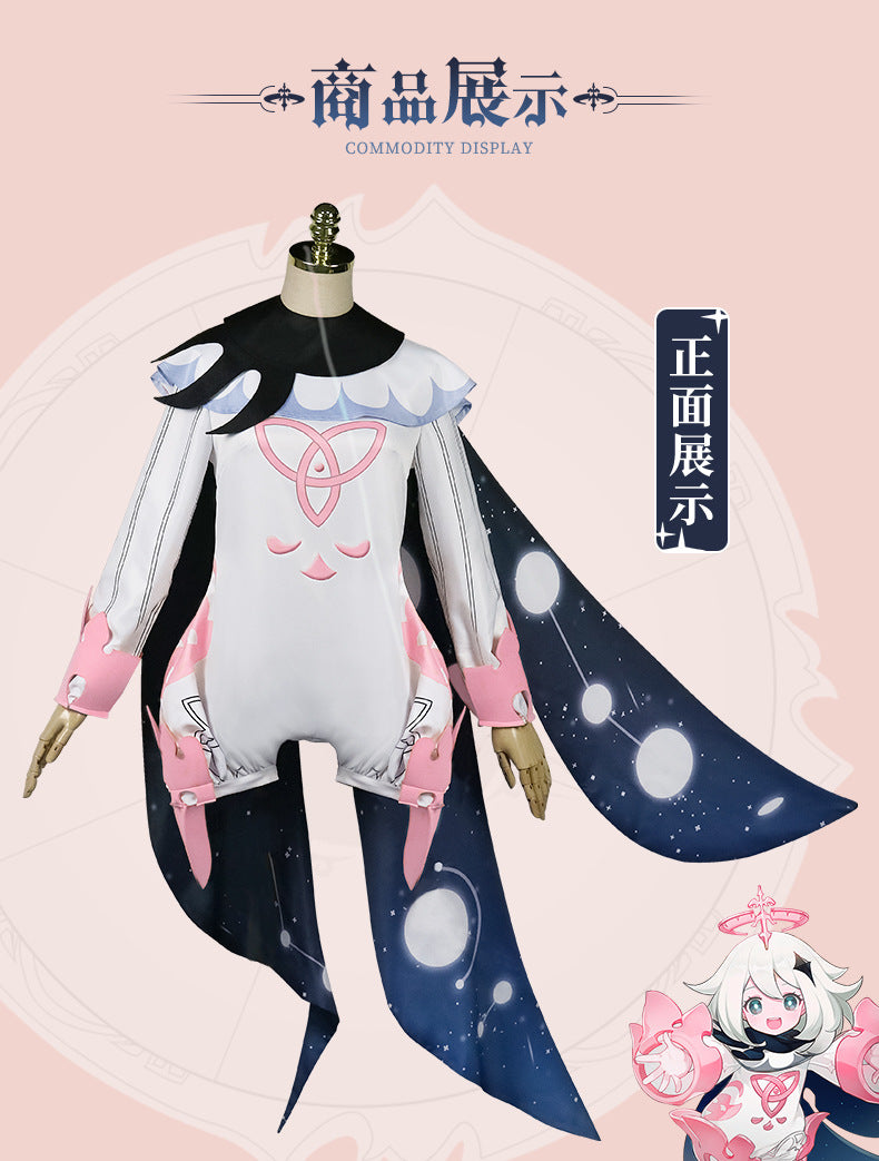 Game Genshin Impact Paimon Fullset Cosplay Costumes