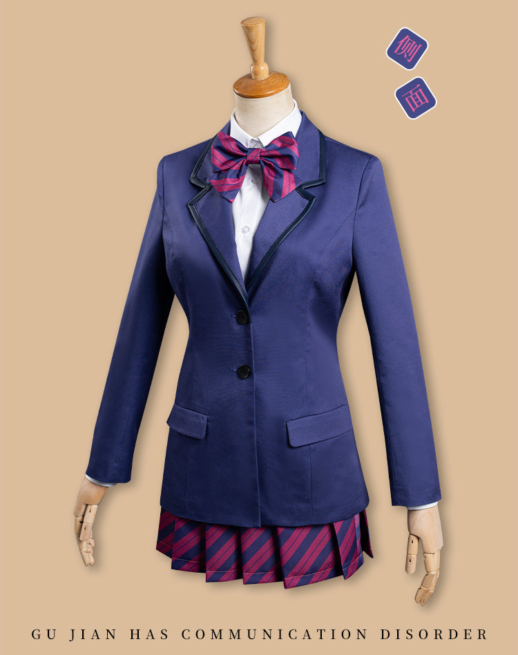 Anime Komi-san wa Komyushou Desu Komi Shouko Cosplay Costumes