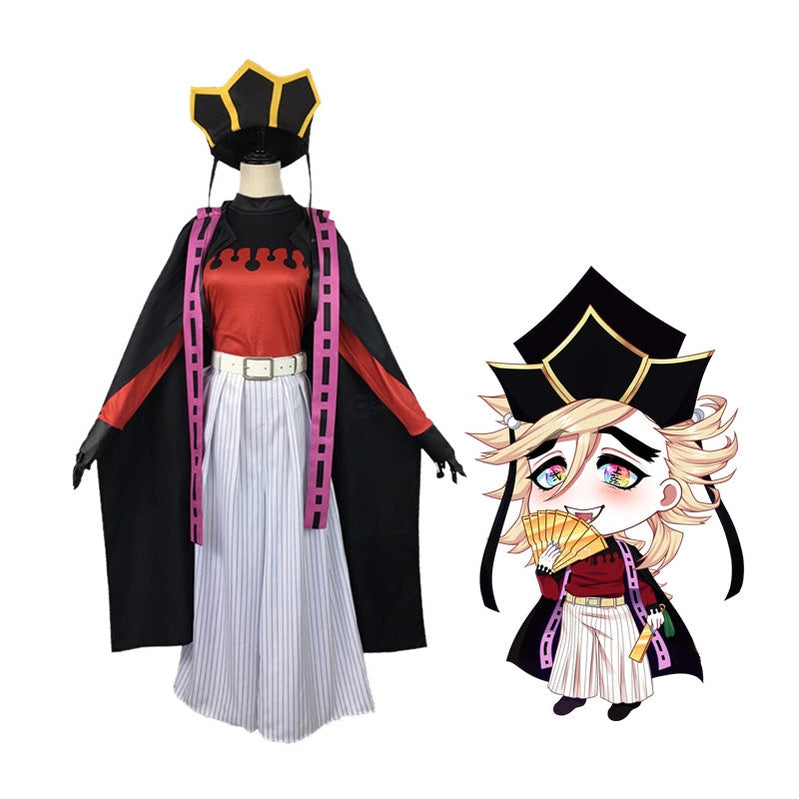 Anime Demon Slayer Kimetsu No Yaiba Twelve Kizuki Doma Cosplay Costume Cosplay Clans