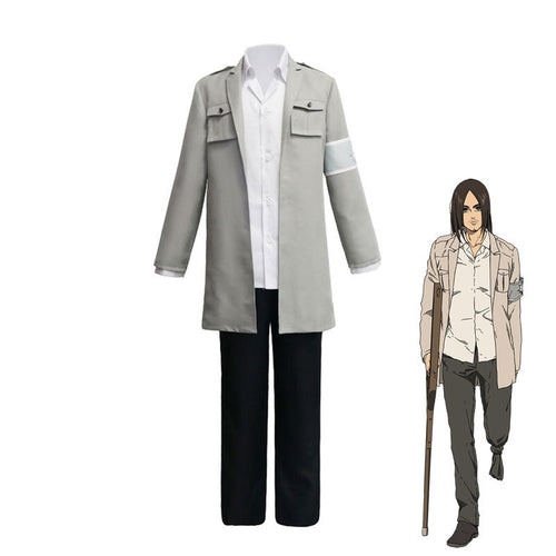 The Final Chapter Rivaille Costume Halloween Cosplay Survey Corps Eren Dot  Outfit Team Uniform Armour Accessories