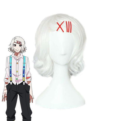 Tokyo Ghoul:Re Yonashi Saiko Wig Cosplay Blue Long Wig