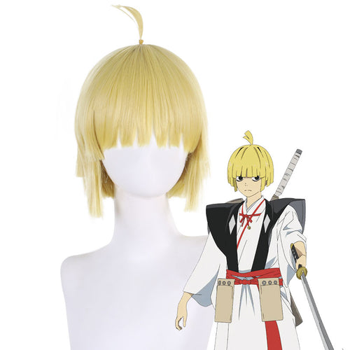 blonde, Hell's Paradise: Jigokuraku, headband, kimono, sword