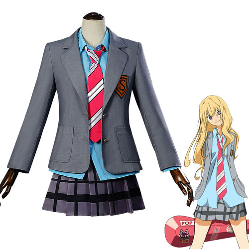 Your Lie in April Cosplay Shigatsu wa Kimi no Uso Kaori Miyazono First –  Coserz