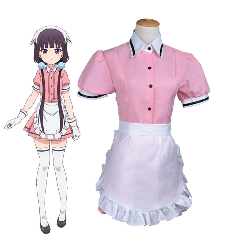 Anime Blend S Sakuranomiya Maika Maid Uniform Cosplay Costume For Sale Cosplay Clans