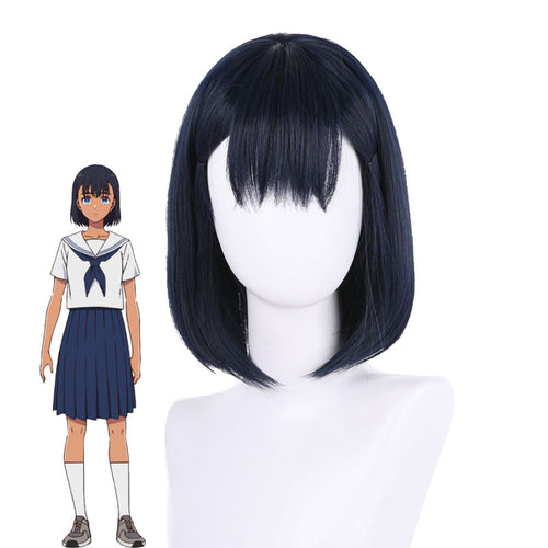 Anime Summer Time Rendering SHINPEI AJIRO Cosplay Wig 35cm Dark Blue  Synthetic Hair Halloween Carnival - AliExpress