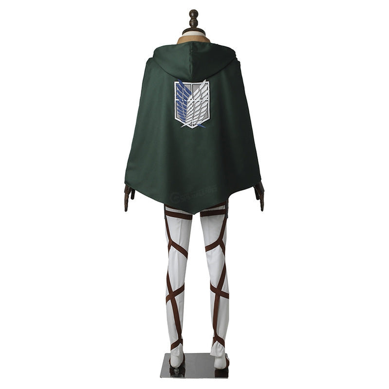 Attack On Titan Levi Ackerman Survey Corps Uniform Set Cosplay Costume Cosplay Clans 6148