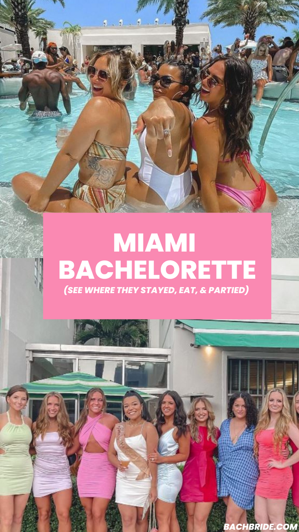 Miami Bachelorette Party Itinerary Bach Bride 