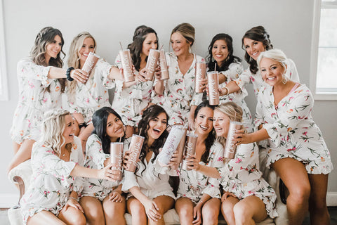 Wild Flower Bridesmaid Tumbler