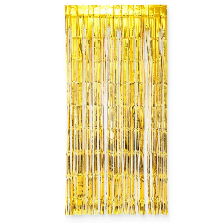Gold Fringe Curtain
