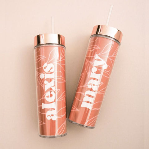 16 Bridesmaid Tumblers They'll Use Again and Again