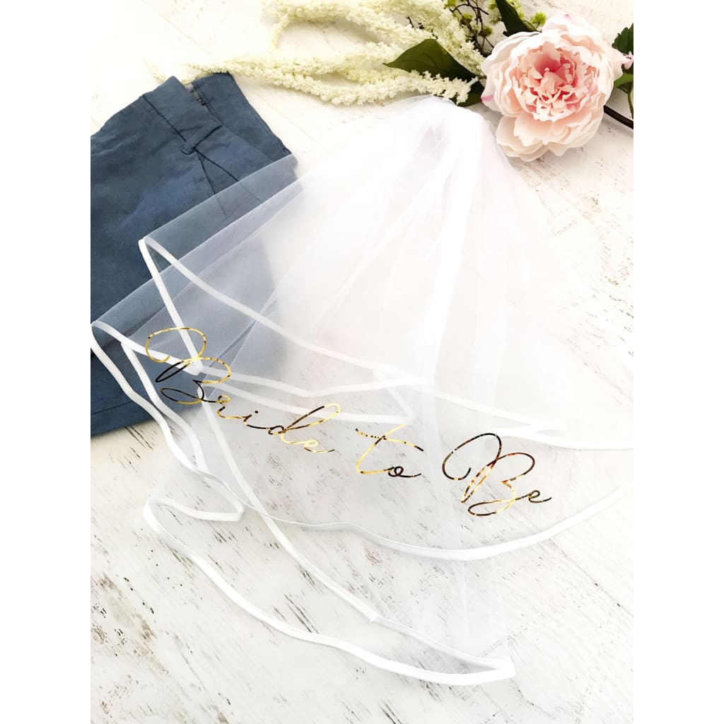 Bridal / Bachelorette Party Veil – AshleighDesignCo