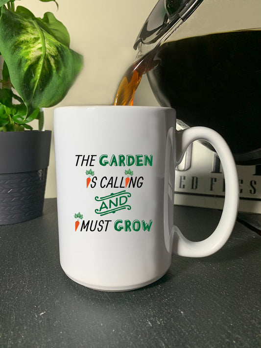 15 oz. Garden Gnome Themed Mug – Merry Marks