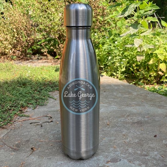 Hike More, Worry Less - Personalized Water Bottle With Time Marker