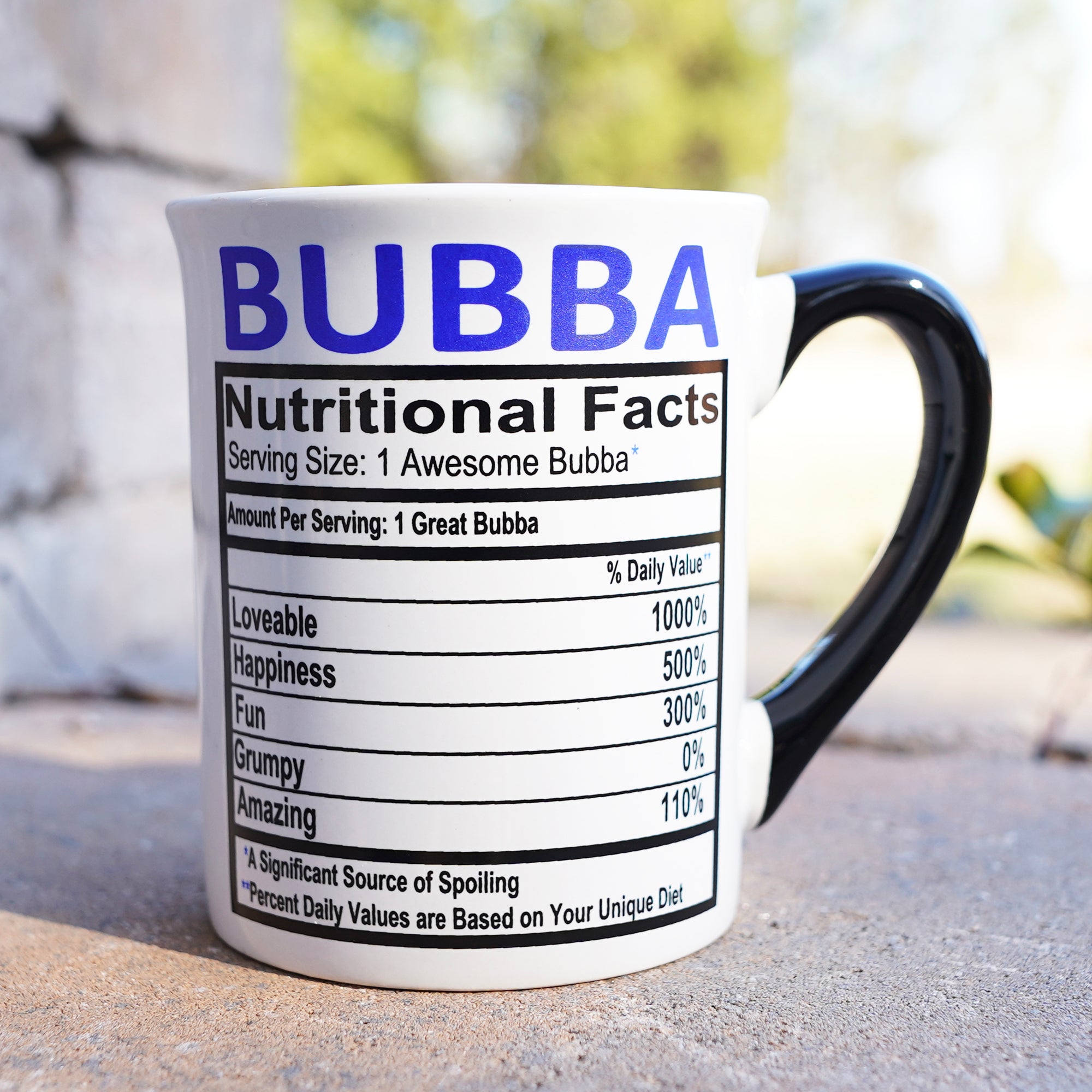 bubba ceramic coffee mug