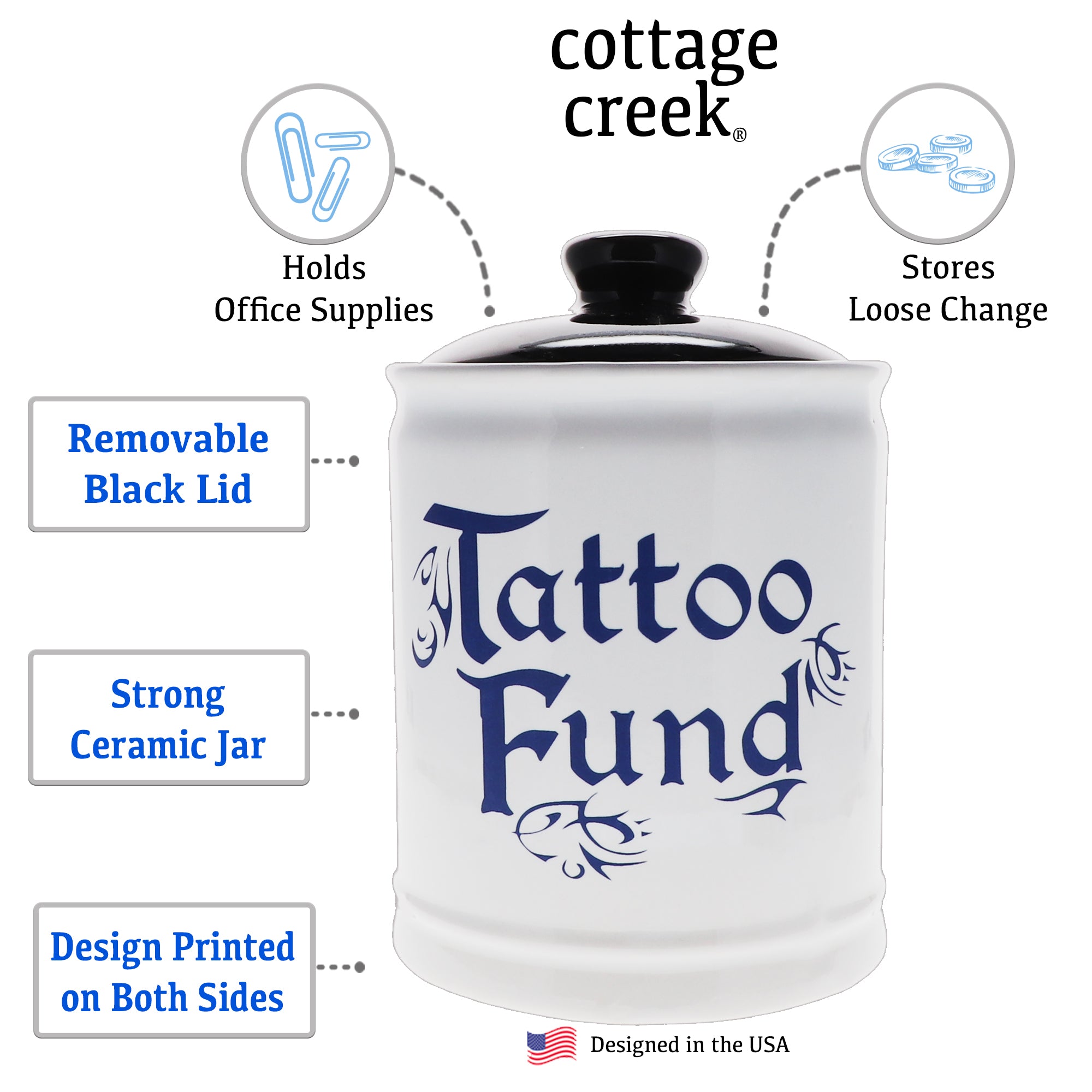 Tattoo Fund 32 ounce Jar Piggy Bank on Etsy 1000  Modificaciones  corporales Alcancias Inspiración para tatuaje