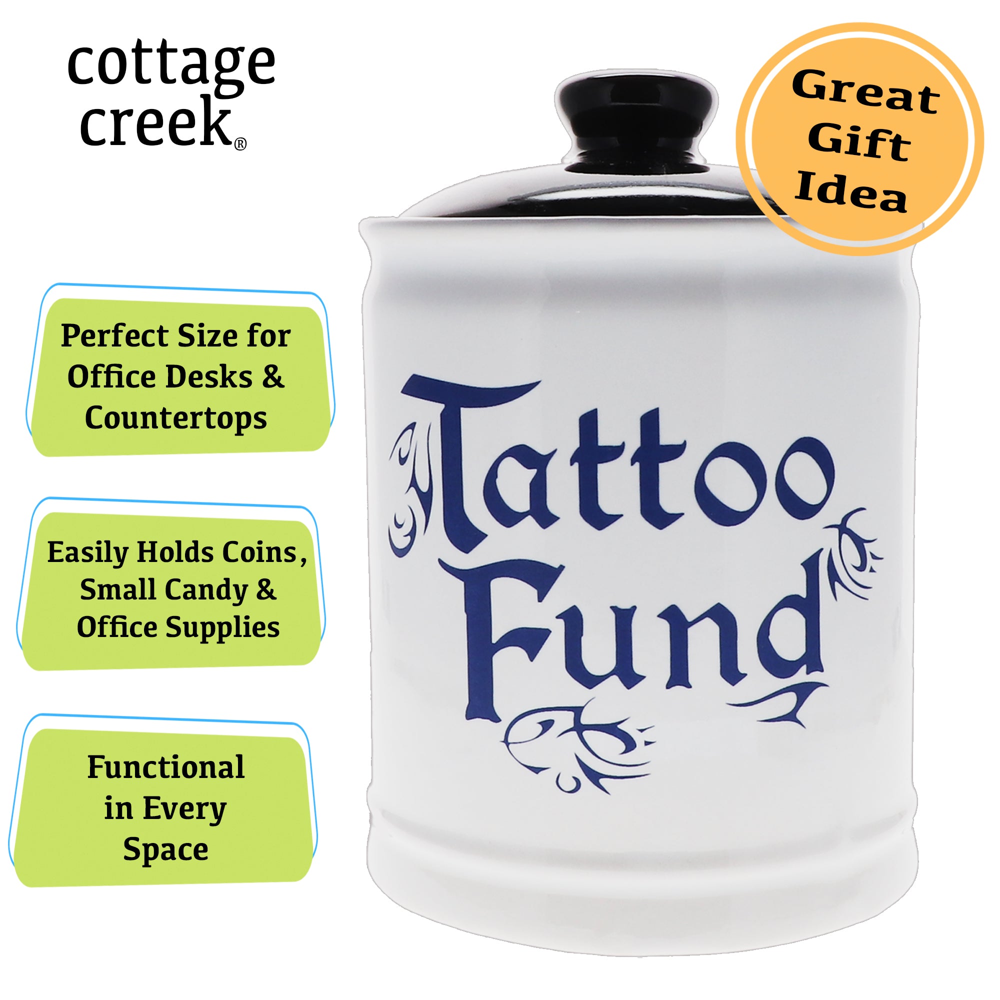 Tattoo Fund Jar  Zazzle  Jar Savings jar Custom candy