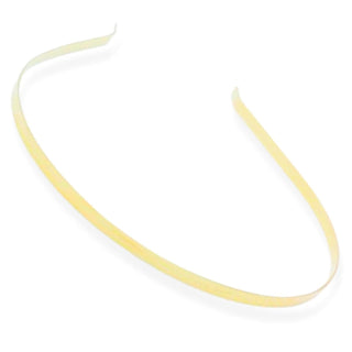 Thin Clear Plastic Headband With Gripping Teeth, 8mm Wide Transparent  Hairband